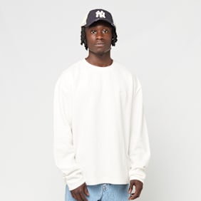 K1X Tag Logo Waffle Longsleeve bianco