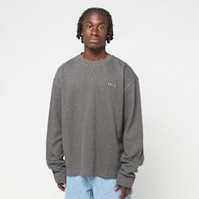 K1X Tag Logo Waffle Longsleeve cinzento