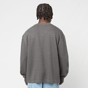 K1X Tag Logo Waffle Longsleeve cinzento