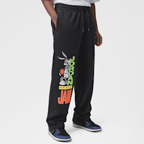 Nike Brooklyn Space Jam Fleece Cuffed Pants zwart