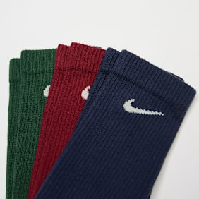 Nike 3 PACK - Everyday Elevated Crew Socks višebojno