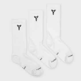 Nike   3 PACK - Everyday Elevated "Kobe" Crew Socks branco