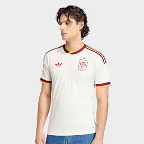 adidas Originals Spanien RFEF 2026 Auswärtstrikot weiß