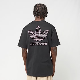 adidas Originals 3D Trefoil Graphic T-Shirt schwarz