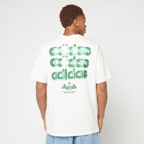 adidas Originals Tri-Logo Graphics Tee bianco