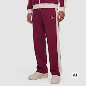 Karl Kani Signature Sidestripe Pique Trackpants vermelho