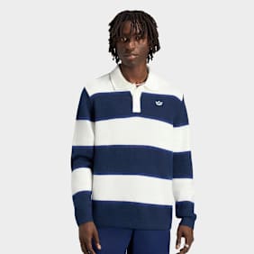 adidas Originals Knitted Polo blauw