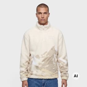 Karl Kani Signature Mountainscape Teddy Troyer beige
