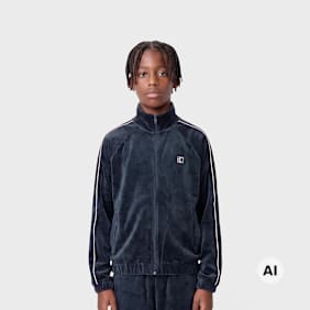 Karl Kani OG Velour Trackjacket azul