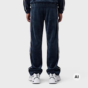 Karl Kani OG Velour Trackpants plava