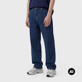 Urban Classics 90's Jeans niebieski