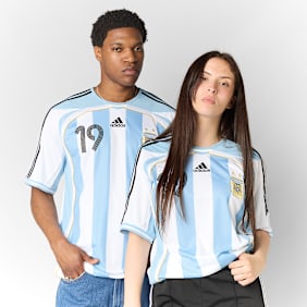 adidas Originals Argentina Home Jersey 2006 Messi blanco