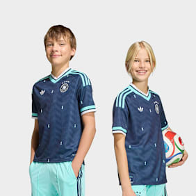 adidas Originals Germany DFB 2026 Kids Away Jersey niebieski