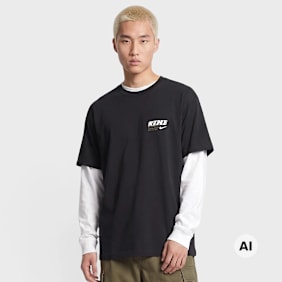 Nike Sportswear Loose Poster Tee preto