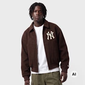 New Era MLB Logo Varsity Jacket noir