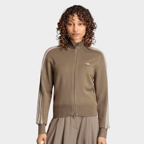 adidas Originals Knitted Firebird Track Top smeđa