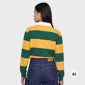 Champion Long Sleeve Polo T-Shirt višebojno