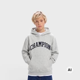 Champion Hooded Sweatshirt grijs