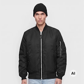 Alpha Industries MA-1 Heritage negro