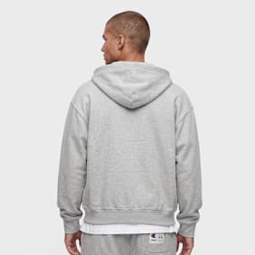 Champion Hooded Full Zip Sweatshirt Grau