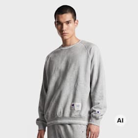 Champion Crewneck Sweatshirt gris