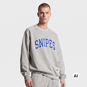 Champion SNIPES Crewneck Shirt Grigio