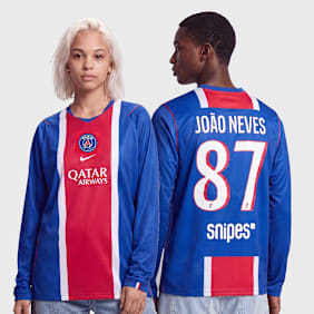 Nike   Neves / No. 87 / PSG Dri-FIT Jersey Longsleeve Home Stadium plava