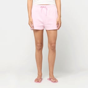 Urban Classics Ladies Light Terry Shorts lichtroze