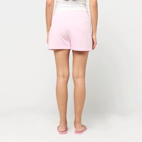Urban Classics Ladies Light Terry Shorts lichtroze