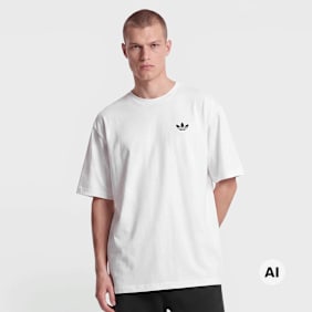 adidas Originals Logo Graphic Tee biały