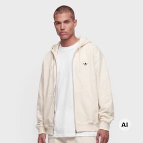 adidas Originals ESS NC LS FZ HD wonder white Undefined Color
