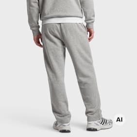 adidas Originals Trefoil Essentials Baggy Open Hem Pants Grigio