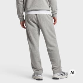 adidas Originals Trefoil Essentials Baggy Open Hem Pants siva