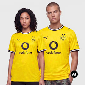 PUMA BVB Heimtrikot 26-27 żółty