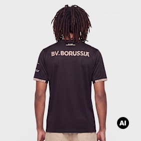 PUMA BVB Sondertrikot 100 Jahre Rote Erde negro