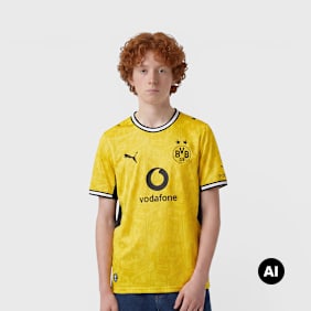 PUMA Home Jersey Kids jaune