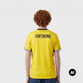 PUMA Home Jersey Kids żółty