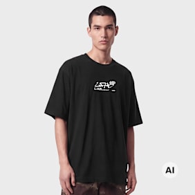 Off-White Graffiti Tee zwart