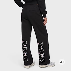 Off-White Double Waistband Sweatpants negro