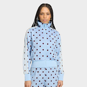 adidas Originals Satin Polka Dots Track Top plava
