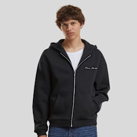Mister Tee True Faith Fluffy Zip Hoody noir