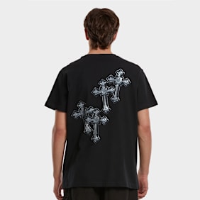 Mister Tee Six Crosses Tee black Schwarz