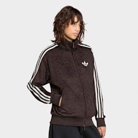 adidas Originals Mohair Firebird Loose Track Top brun