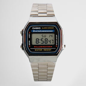 CASIO Casio Watch A168WA-1YES silber