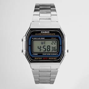 CASIO Casio Watch A164WA-1VES silber