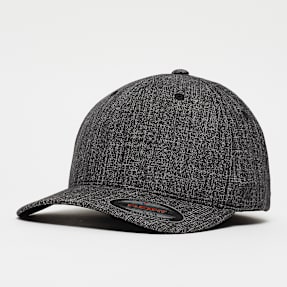Flexfit Fine Melange schwarz