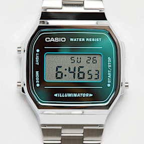 CASIO A168WEM-2EF prateado