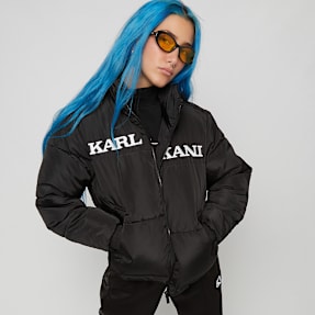 Karl Kani Retro Essential Puffer Jacket schwarz