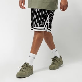 Karl Kani Small Signature Pinstripe Mesh Shorts noir
