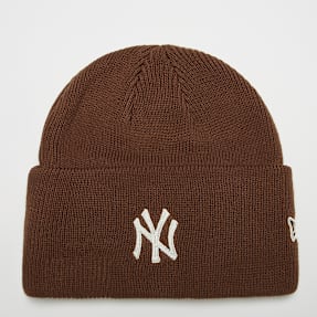 New Era Beanie Raised from Concrete MLB NY Yankees braun
